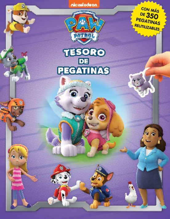 Patrulla Canina Girls - Tesoro De Pegatinas