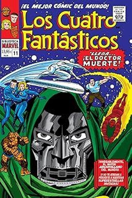 Biblioteca Marvel Los 4 Fantasticos 11 Bm 55
