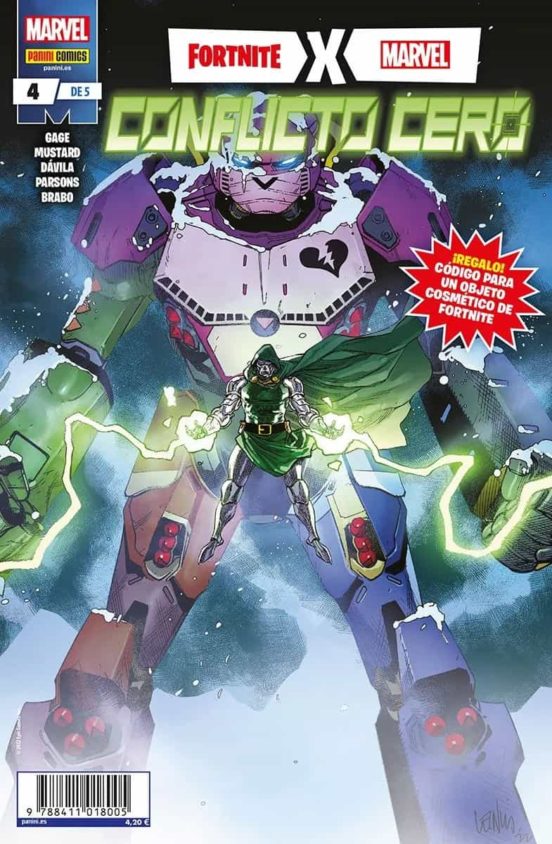 Marvel/fortnite Conflicto Cero 4 De 5