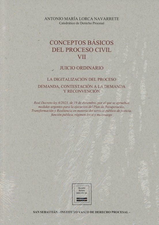 Conceptos Básicos Del Proceso Civil VII. Juicio Ordinario