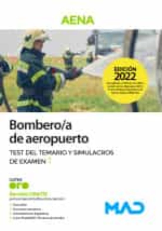 Bombero/a De Aeropuerto . Test Del Temario Y Simulacros De Examen 1