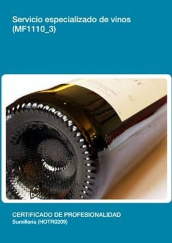 Servicio Especializado de Vinos. Certificados de Profesionali
