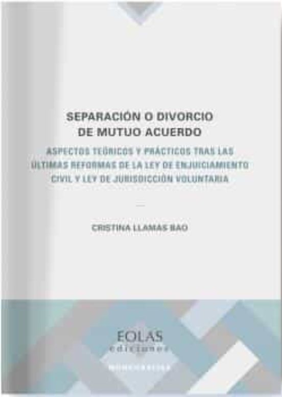 Separación O Divorcio De Mutuo Acuerdo