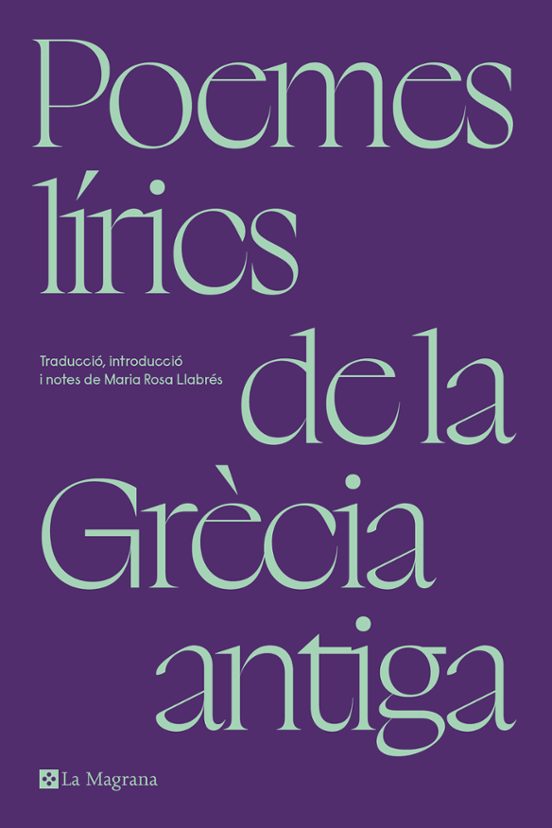 Poemes Lírics De La Grècia Antiga