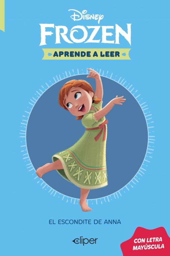 Disney. Aprende A Leer Con Letra Mayúscula - Anna. Juguemos Al Es Cond