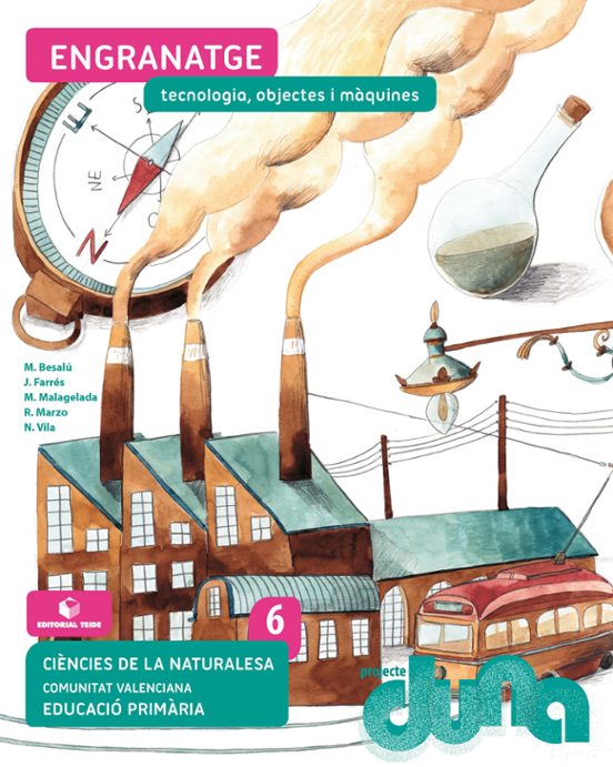 Quadern Ciencies Naturals Engranatge 6º Educación Primaria Duna Comuni