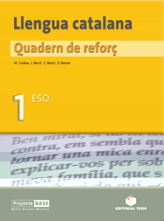 Llengua Catalana 1º Eso
