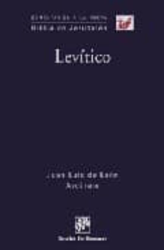 Comentarios A La Nueva Biblia De Jerusalen: Levitico