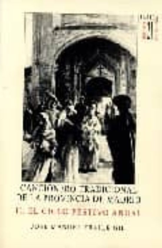 Cancionero Tradicional De La Provincia De Madrid