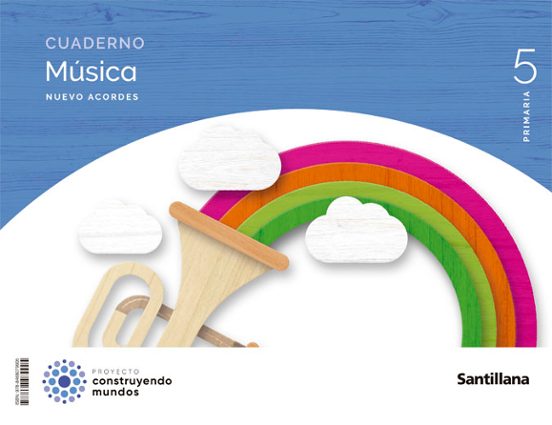 Musica 5º Educacion Primaria Cuaderno Nuevo Acordes Ed 2022