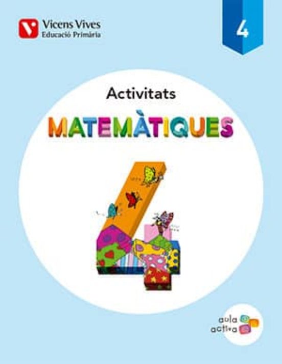 Quadern Matematiques 4º Primaria Aula Activa Ed 2015 Catala