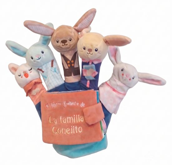 Libro Guante. La Familia Conejito