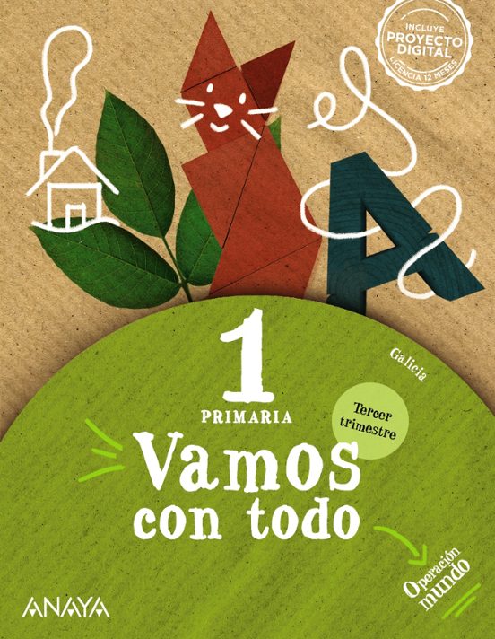 Vamos con Todo 1º Educacion Primaria Tercer Trimestre Operación Mundo