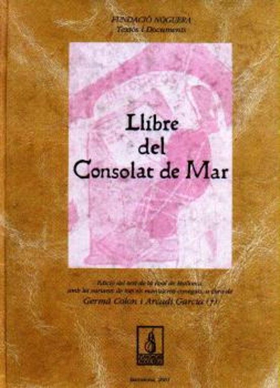 Llibre Del Consolat De Mar