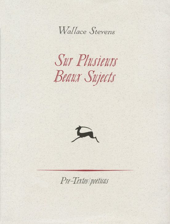 Sur Plusieurs Beaux Sujects