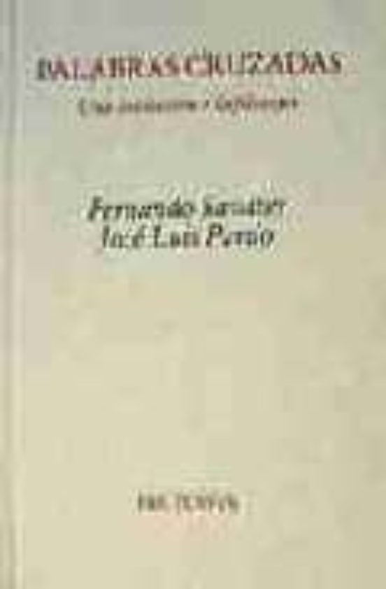Palabras Cruzadas: Una Invitacion A La Filosofia