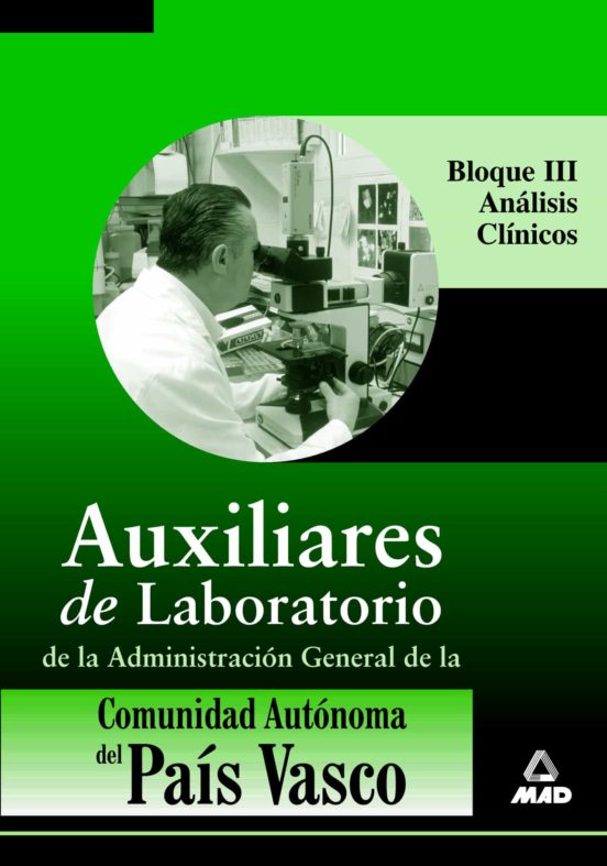 Auxiliares De Laboratorio De La Administracion General De La Comu Nida