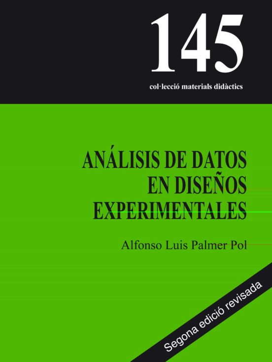 Análisis De Datos En Diseños Experimentales