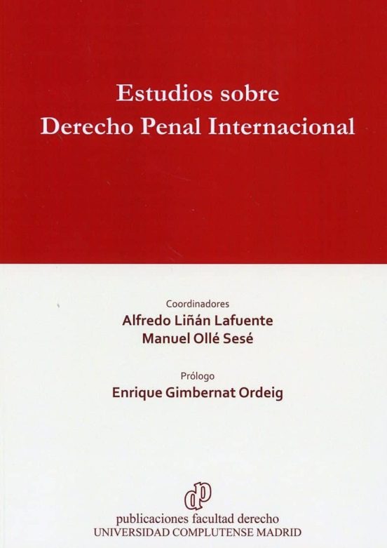 Estudio Sobre Derecho Penal Internacional