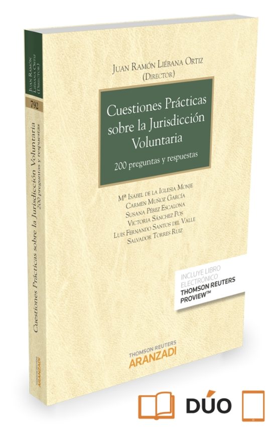 Cuestiones Prácticas Sobre La Jurisdicción Voluntaria