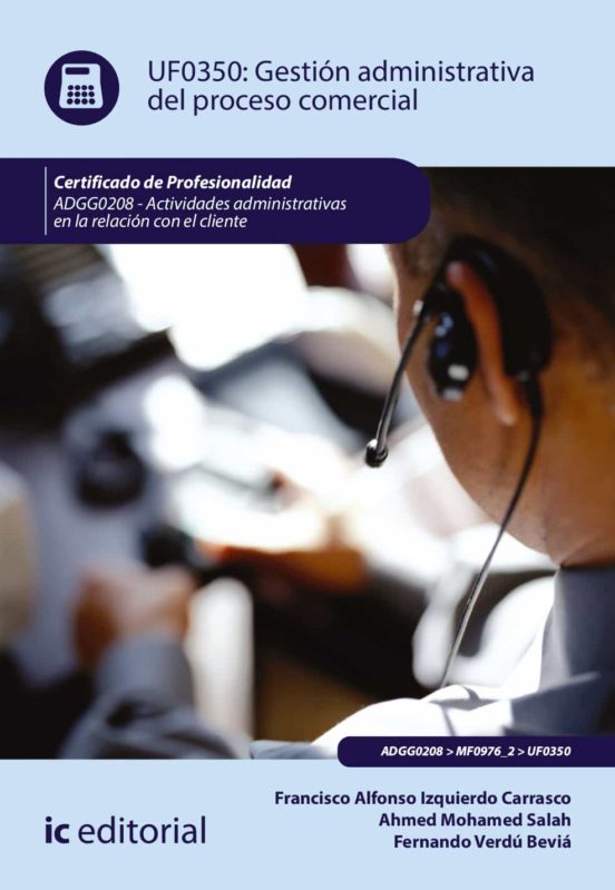 Adgg0208 Gestión Administrativa Del Proceso Comercial. Activi