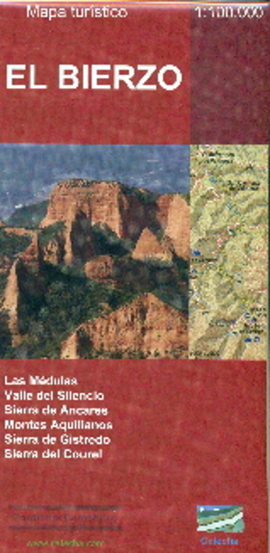 El Bierzo: Mapa Turistico 1:100.000