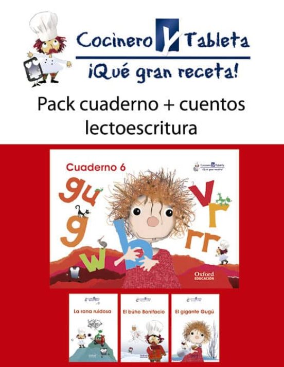 Infantil 5 Años Cocinero Lecto Pk Cuentos 6