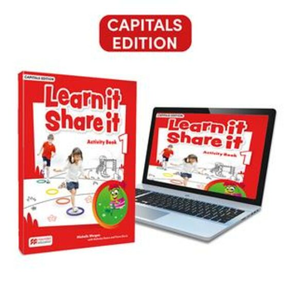 Learn It Share It 1 Cap Letters Activity Book Pack