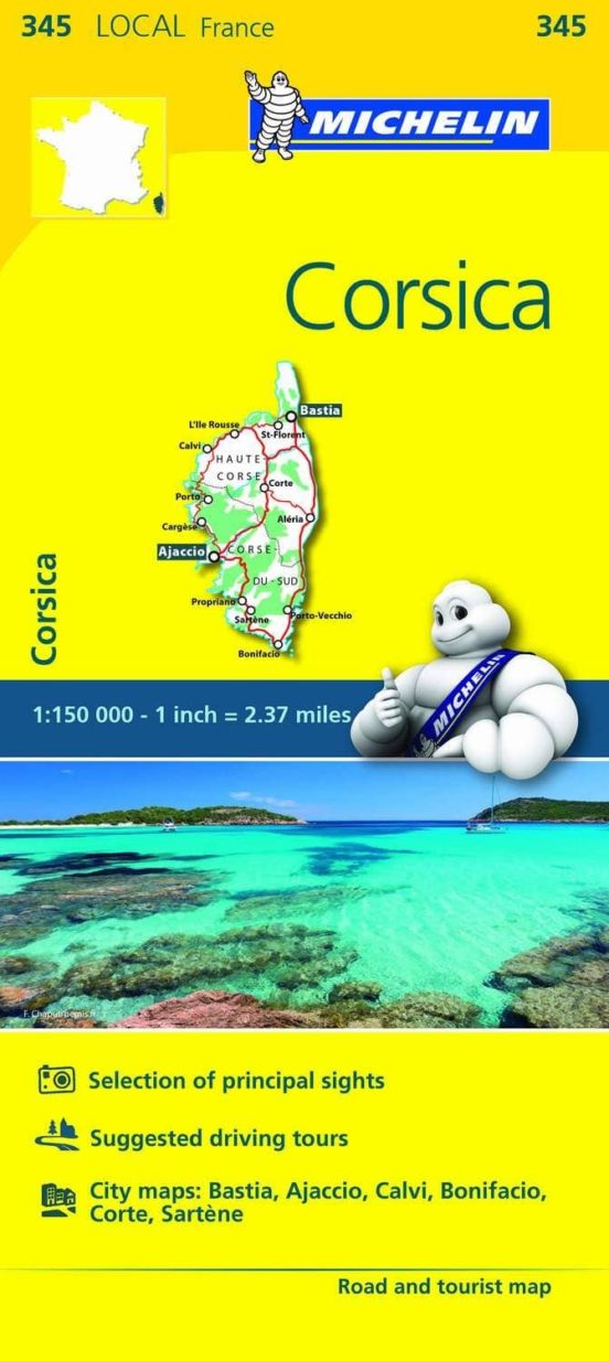 Mapa Local Corse Du Sud Haute-corse