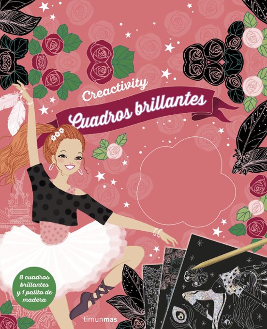 Creactivity. Danza. Cuadros Brillantes Para Rascar