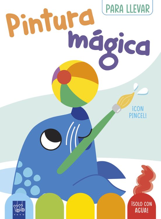 Pintura Mágica Para Llevar. Foca