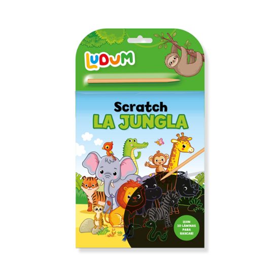 Ludum Color Magic - Libreta Scratch - La Jungla
