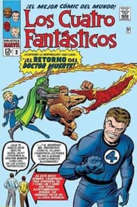Biblioteca Marvel. Los 4 Fantasticos 2 1962-63. Fantastic Four 6-11 Us