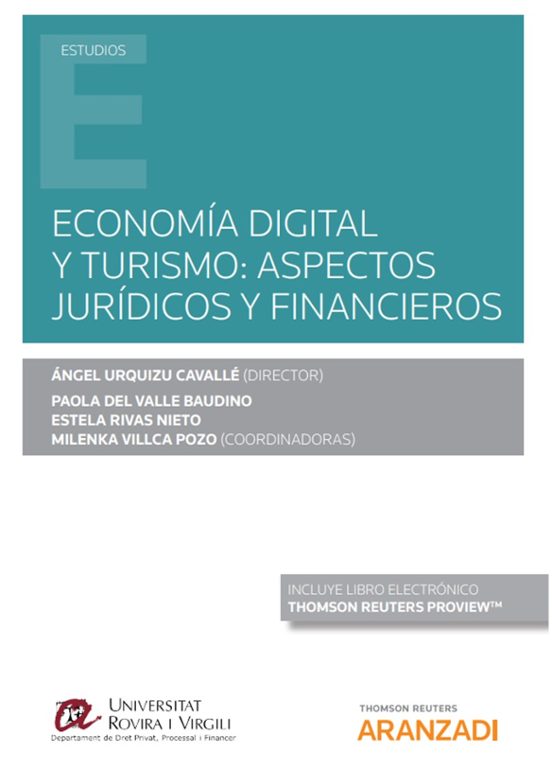 Economía Digital Y Turismo: Aspectos Jurídicos Y Financieros