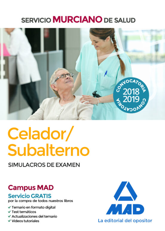 Celador/Subalterno Del Servicio Murciano De Salud. Simulacros De Examen