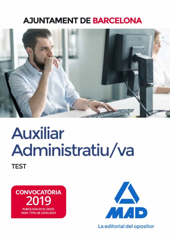 Auxiliar Administratiu/va De L´Ajuntament De Barcelona. Test