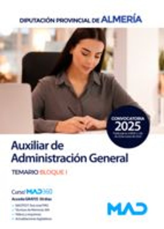 Auxiliar De Administración General De La Diputación Provincial De Alme