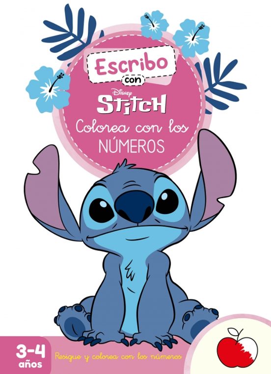 Escribo Con Stitch. Colorea Con Los Números