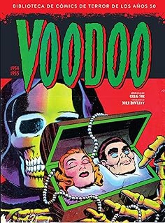 Voodoo Biblioteca De Comics De Terror De Los Años 50 Vol