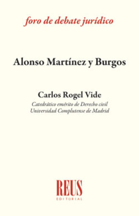Alonso Martínez Y Burgos