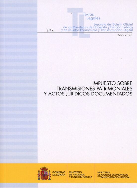 Impuesto Sobre Transmisiones Patriminiales Y Actos Jurídicos Documenta