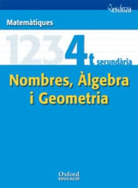 Cuad Oxford Matematicas Maticas B 4º Eso Num