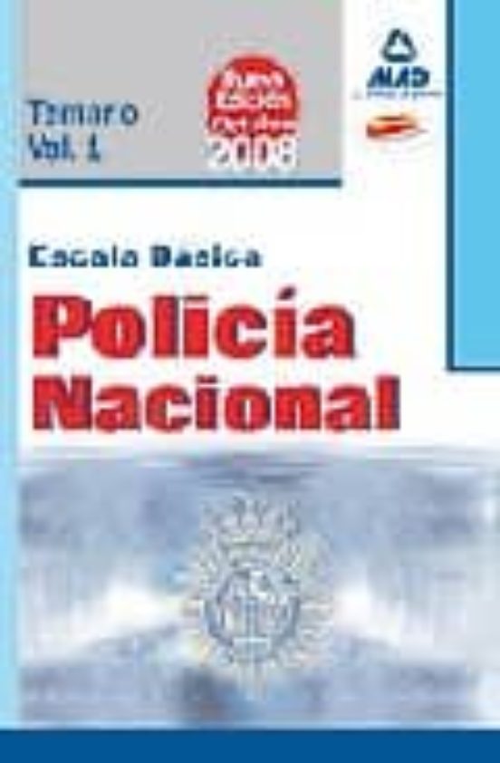 Escala Basica De Policia Nacional. Temario