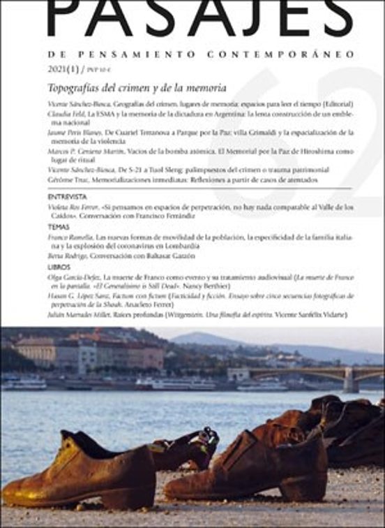 Topografías Del Crimen Y De La Memoria