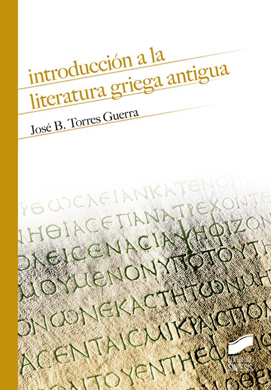 Introducción A La Literatura Griega Antigua