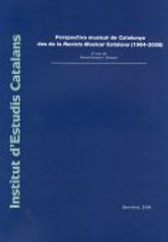 Perspectiva Musical De Catalunya Des De La Revista Musical