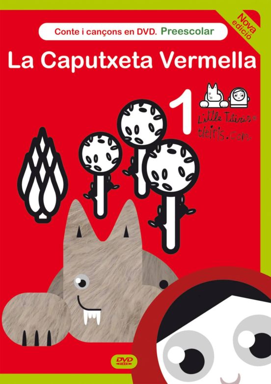 La Caputxeta Vermella 8conte Dvd Amb Llibre En Cartone)
