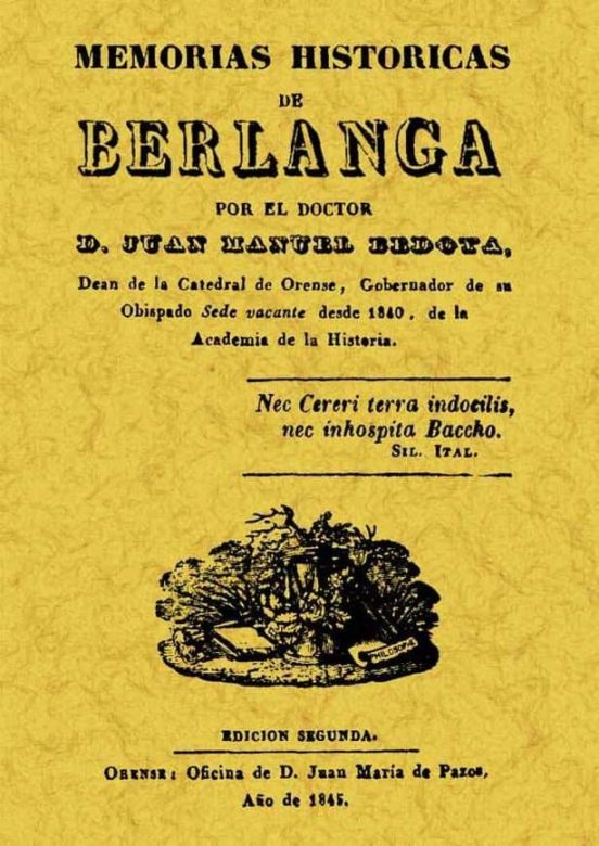 Memorias Históricas De Berlanga