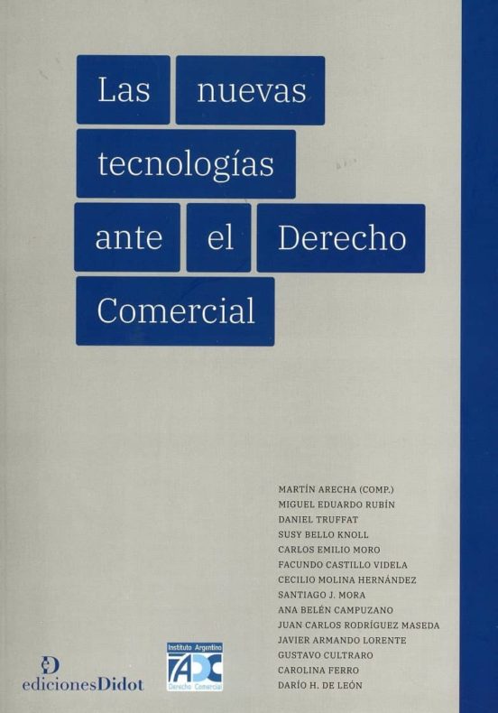 Nuevas Tecnologias Ante El Derecho Comercial