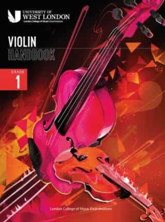 London College Of Music Violin Handbook 2021: Grade 1